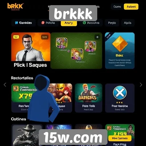 Análise das funcionalidades do site brkkk para jogadores
