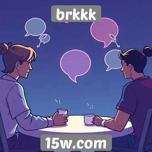 novos recursos de interação social no brkkk